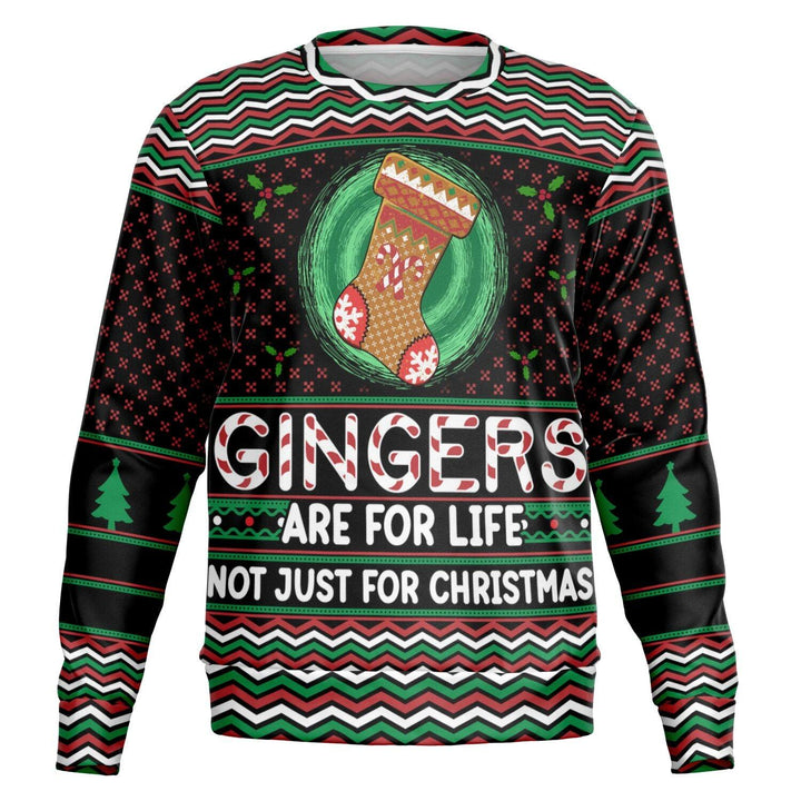 Ginger Are For Life Not Only Christmas Ugly Christmas Sweater - ThatGeekLyfe