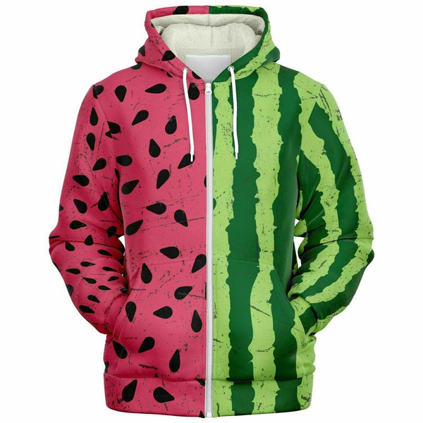 Watermelon Grunge Zip-Up - ThatGeekLyfe