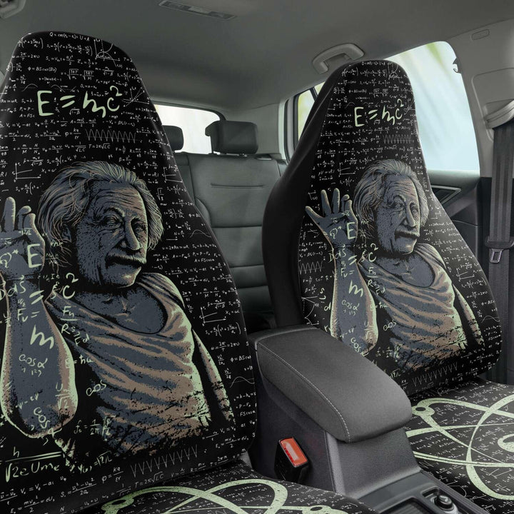 Physics Bae Einstein E=mc2 Car Seat Covers - ThatGeekLyfe