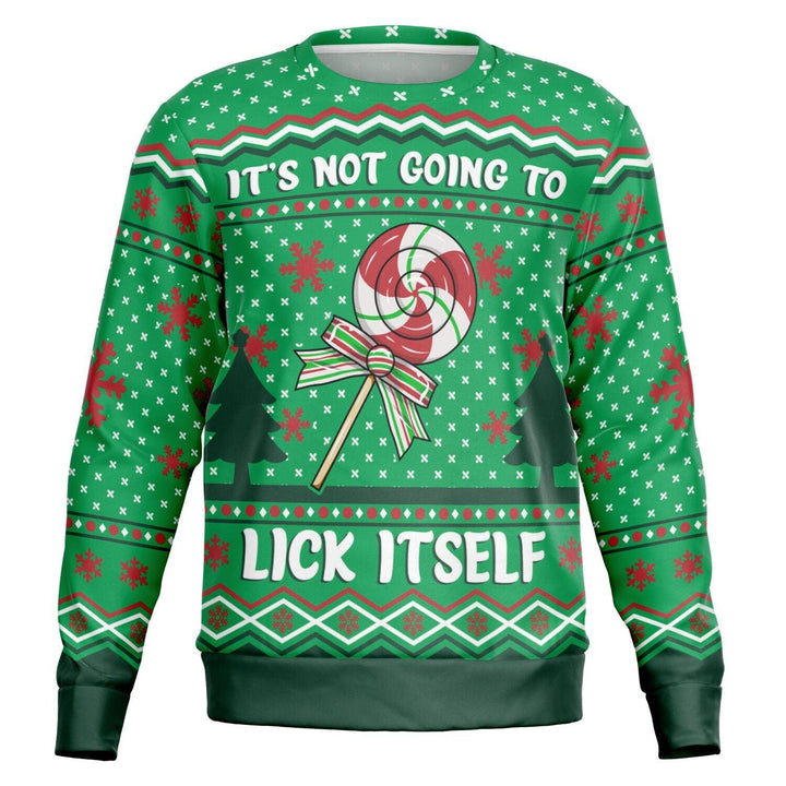 It's Not Going To Lick Itself Ugly Christmas Sweater - ThatGeekLyfe