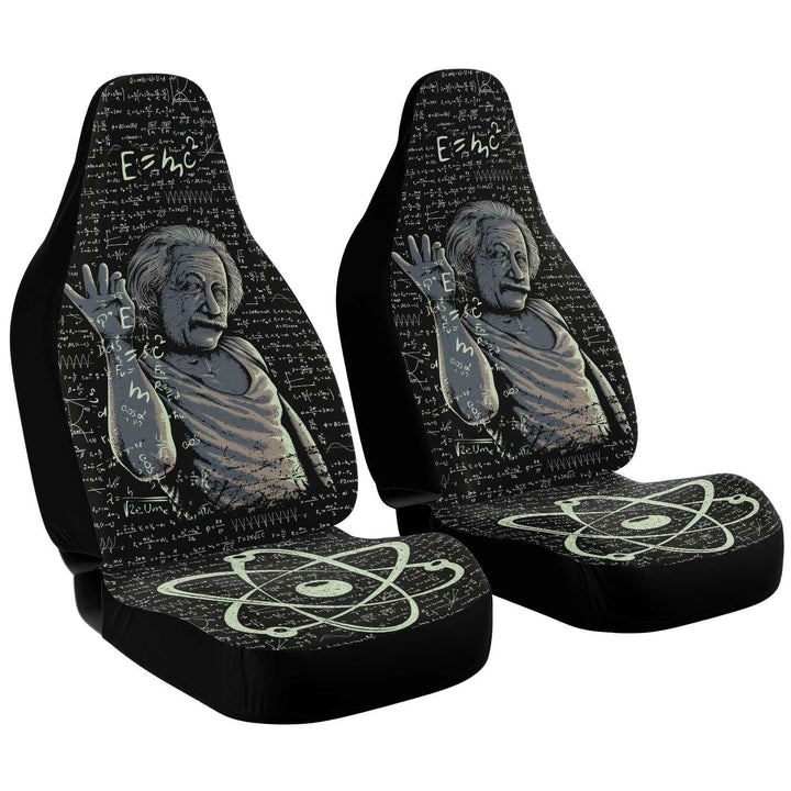 Physics Bae Einstein E=mc2 Car Seat Covers - ThatGeekLyfe