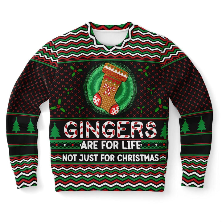 Ginger Are For Life Not Only Christmas Ugly Christmas Sweater - ThatGeekLyfe