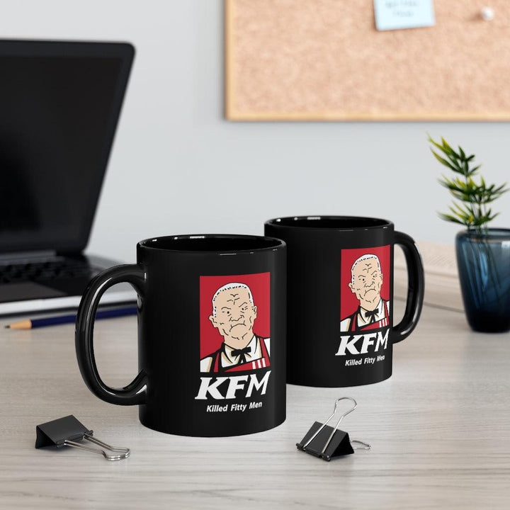 KFM Killed Fitty Men Mug