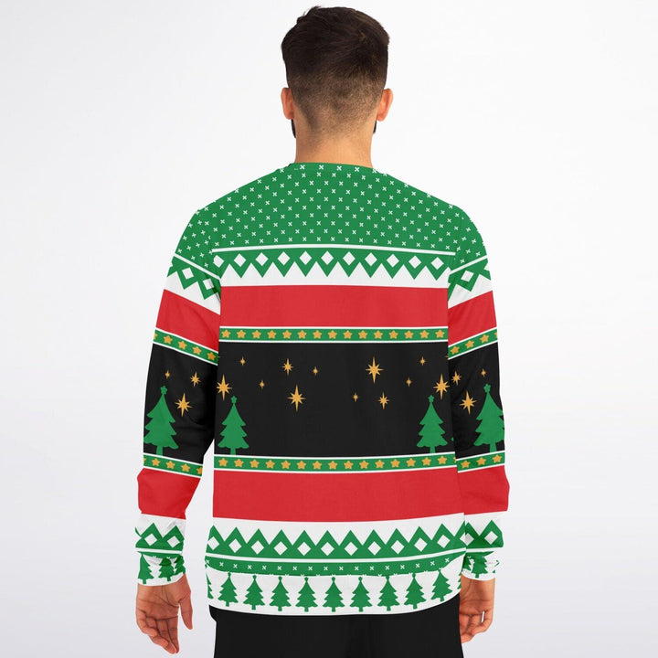 Your Gift Is In The Box Santa Claus Ugly Christmas Sweater - ThatGeekLyfe