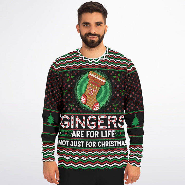 Ginger Are For Life Not Only Christmas Ugly Christmas Sweater - ThatGeekLyfe