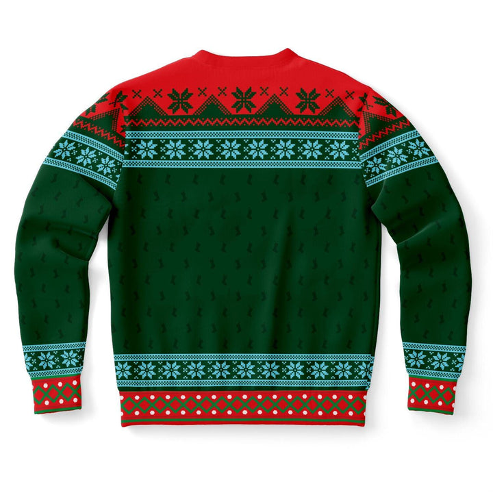 Teachers Always Make The Nice List Ugly Christmas Sweater - ThatGeekLyfe